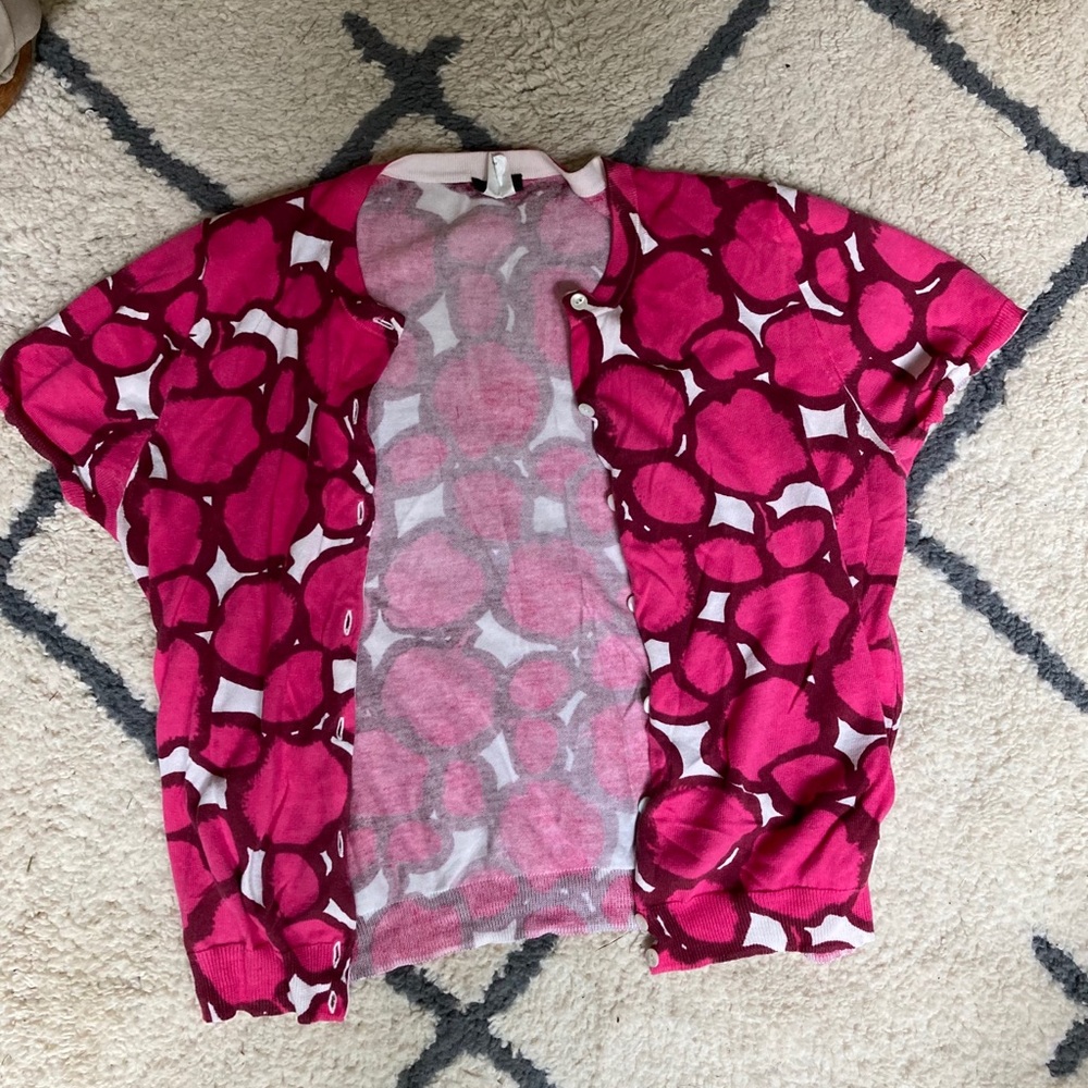 Button up ss sweater